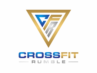 CROSSFIT RUMBLE logo design by Franky.