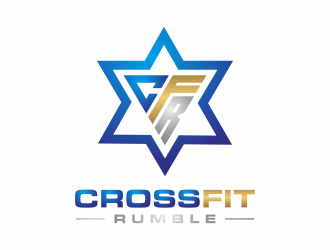 CROSSFIT RUMBLE logo design by Franky.