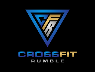 CROSSFIT RUMBLE logo design by Franky.