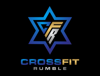 CROSSFIT RUMBLE logo design by Franky.