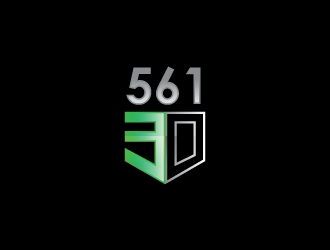561 3D logo design by dshineart