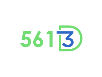 561 3D logo design by BintangDesign