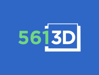 561 3D logo design by akhi