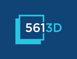 561 3D logo design by denfransko