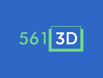 561 3D logo design by done