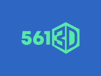 561 3D logo design by Shailesh