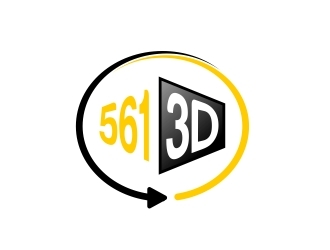561 3D logo design by aura