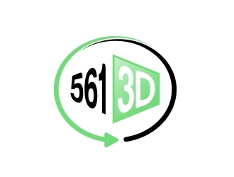 561 3D logo design by aura