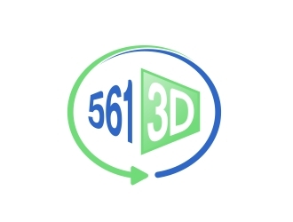 561 3D logo design by aura