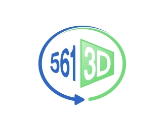 561 3D logo design by aura