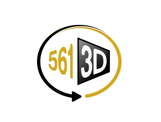 561 3D logo design by aura