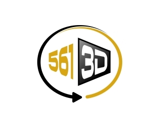 561 3D logo design by aura