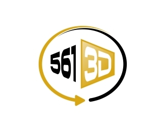 561 3D logo design by aura