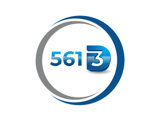 561 3D logo design by Girly