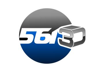 561 3D logo design by bosbejo