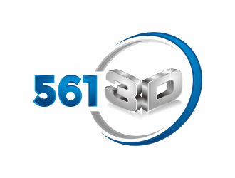561 3D logo design by Girly