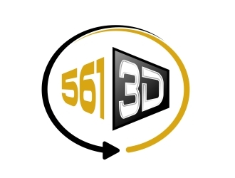 561 3D logo design by aura