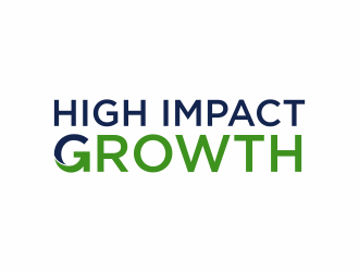 High Impact Growth logo design by scolessi