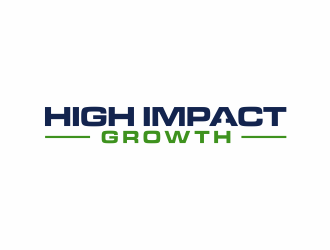 High Impact Growth logo design by scolessi