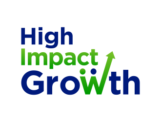 High Impact Growth logo design by hidro
