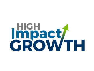 High Impact Growth logo design by Coolwanz