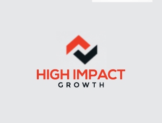High Impact Growth logo design by Akhtar