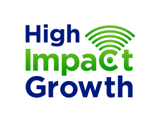 High Impact Growth logo design by hidro