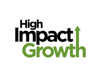 High Impact Growth logo design by IrvanB