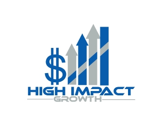 High Impact Growth logo design by AamirKhan