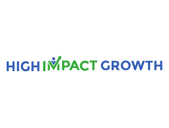 High Impact Growth logo design by aldesign