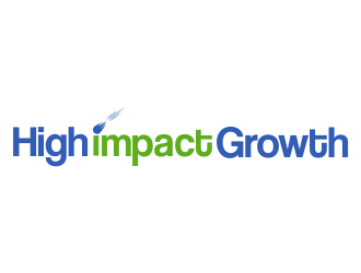 High Impact Growth logo design by aldesign
