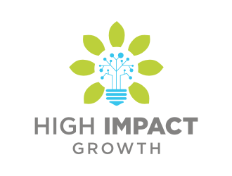 High Impact Growth logo design by ohtani15