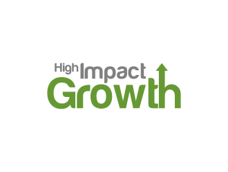 High Impact Growth logo design by IrvanB