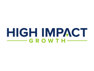 High Impact Growth logo design by puthreeone