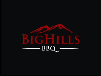 BigHills BBQ logo design by Sheilla