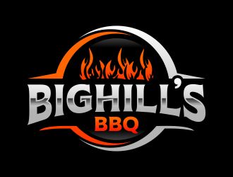 BigHills BBQ logo design by semar