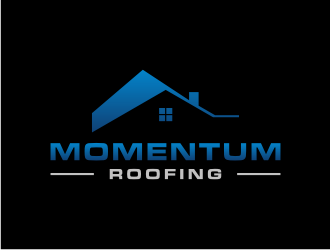 Momentum roofing logo design by asyqh