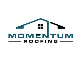 Momentum roofing logo design by Zhafir