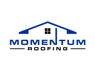 Momentum roofing logo design by Zhafir