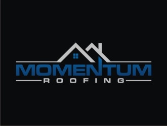 Momentum roofing logo design by agil