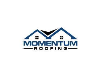 Momentum roofing logo design by RIANW