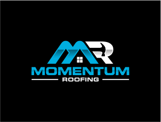 Momentum roofing logo design by kimora