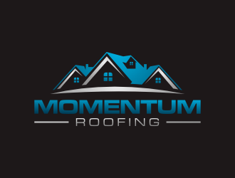 Momentum roofing logo design by febri