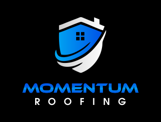 Momentum roofing logo design by JessicaLopes