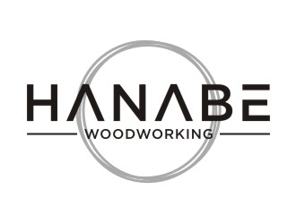 Hanabe Woodworking logo design by sabyan