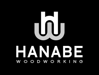 Hanabe Woodworking logo design by falah 7097