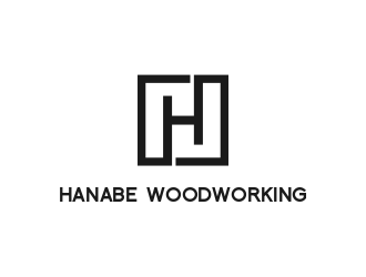 Hanabe Woodworking logo design by falah 7097