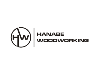 Hanabe Woodworking logo design by Sheilla