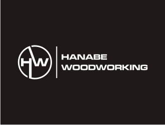Hanabe Woodworking logo design by Sheilla