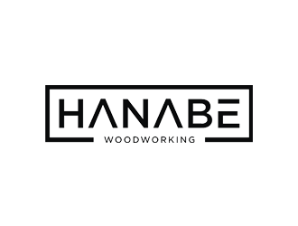 Hanabe Woodworking logo design by ArRizqu